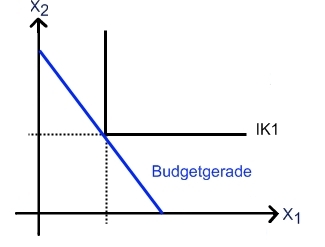 Optimale Entscheidung bei perfekten Komplementen Optimale Entscheidung bei perfekten Komplementen