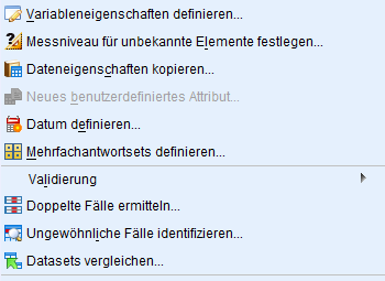 Datenoperationen