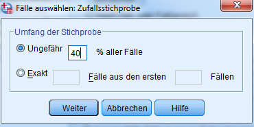 Zufallsstichprobe