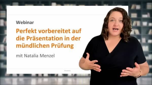 Perfekt vorbereitet auf die Präsentation in der mündlichen Prüfung